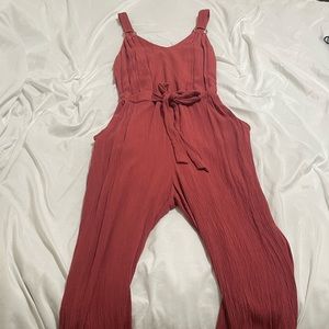 Pink jumpsuit
